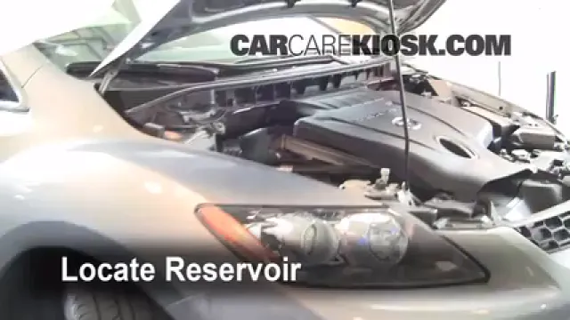 2008 Mazda CX-7 Sport 2.3L 4 Cyl. Turbo Liquide essuie-glace Ajouter du liquide